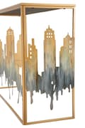 Miniatyrbild 6 av 11: FURNLUX KONSOLBORD CITY GOLD 110CM