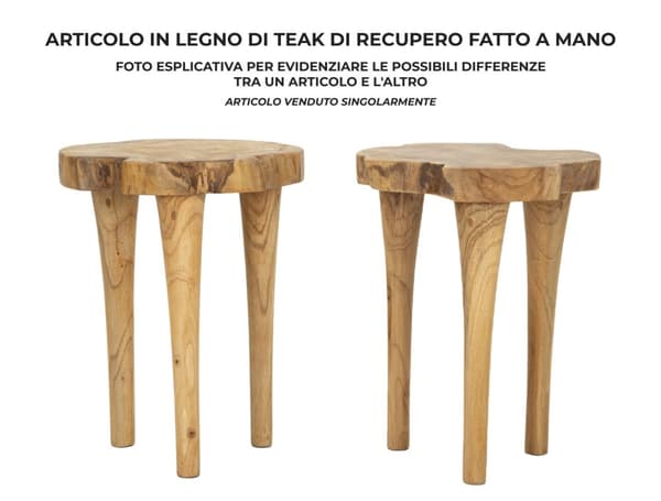 FURNLUX POUF KURSI RUSKEA 35CM
