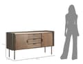Miniatyrbild 10 av 11: FURNLUX SKÄNK TORONTO GRÖN 145CM