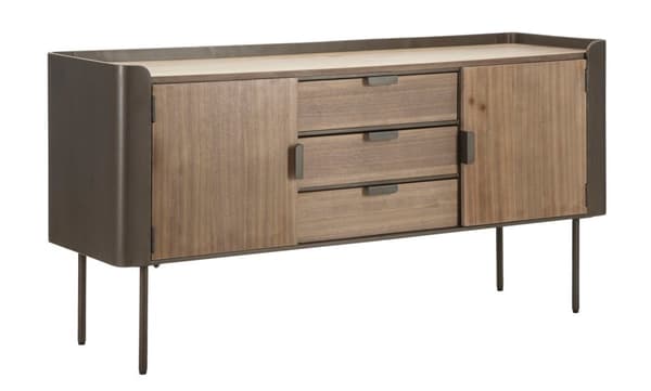 FURNLUX SKÄNK TORONTO GRÖN 145CM