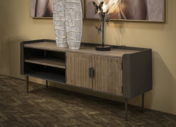 FURNLUX TV-BÄNK TORONTO GRÖN 150CM