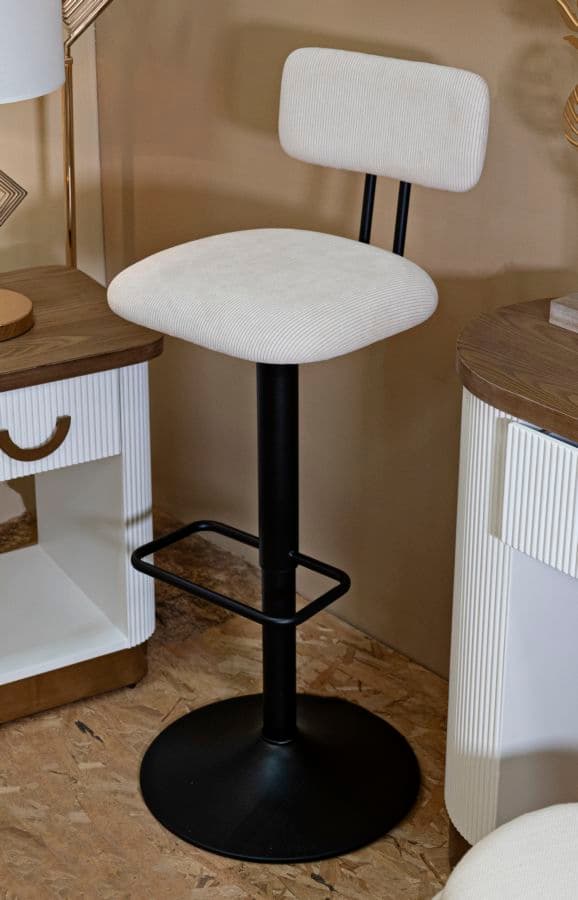 FURNLUX BARSTOL LYS SORT 41CM (2 STK.)