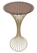 Miniatyrbild 3 av 6: FURNLUX SOFFBORD SEKELSKIFTE GULD 50CM