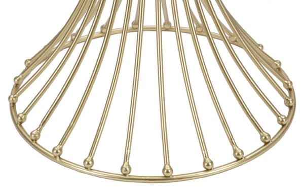 FURNLUX SOFFBORD SEKELSKIFTE GULD 50CM
