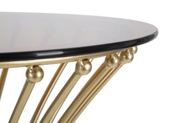 FURNLUX SOFFBORD SEKELSKIFTE GULD 50CM
