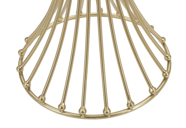 FURNLUX SOFFBORD SEKELSKIFTE GULD 40CM