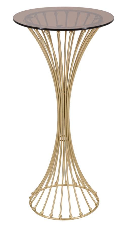FURNLUX SOFFBORD SEKELSKIFTE GULD 40CM