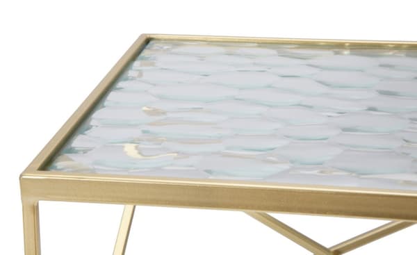 FURNLUX SOFFBORD GLASSY GOLD 32CM (2 ST)
