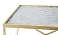 Miniatyrbild 6 av 8: FURNLUX SOFFBORD GLASSY GOLD 32CM (2 ST)