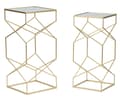 Miniatyrbild 1 av 8: FURNLUX SOFFBORD GLASSY GOLD 32CM (2 ST)
