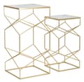 Miniatyrbild 4 av 8: FURNLUX SOFFBORD COPPIA GOLD 50CM (2 ST)