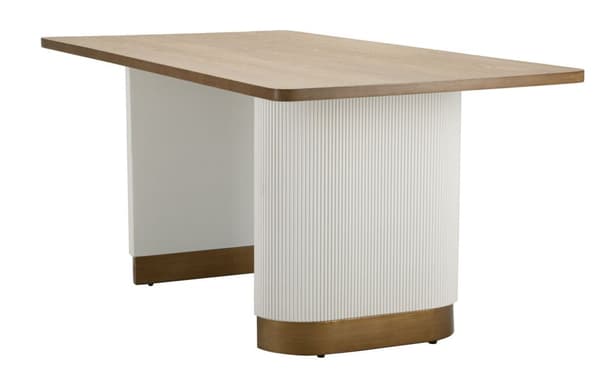 FURNLUX MATBORD TOLOSA VIT 180CM