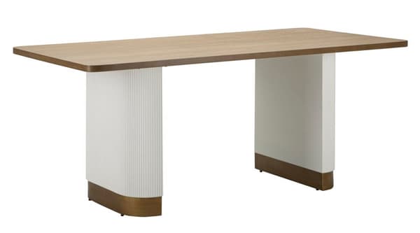 FURNLUX MATBORD TOLOSA VIT 180CM