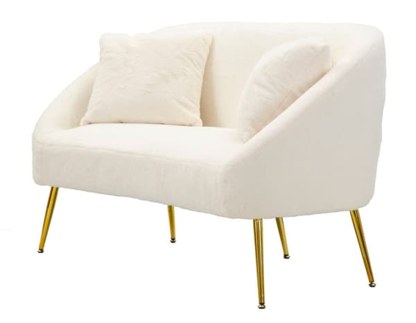 FURNLUX SOFFA SOFFIG VIT 137CM