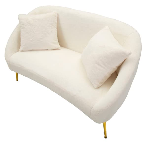 FURNLUX SOFFA SOFFIG VIT 137CM