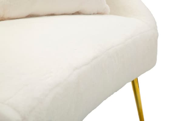 FURNLUX SOFFA SOFFIG VIT 137CM