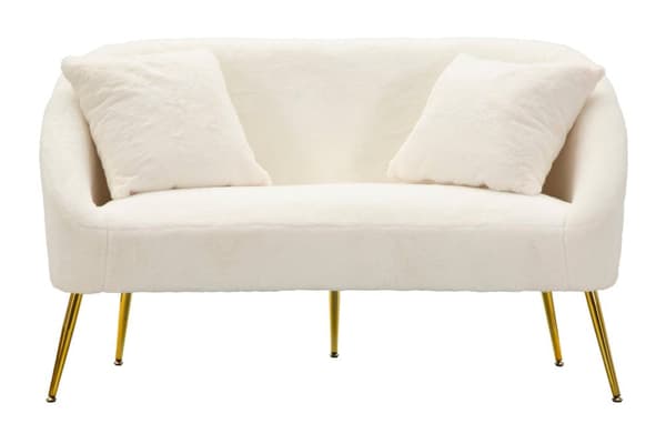 FURNLUX SOFFA SOFFIG VIT 137CM