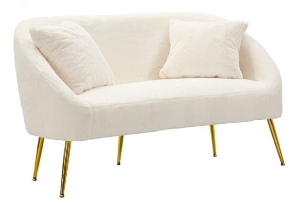 FURNLUX SOFFA SOFFIG VIT 137CM
