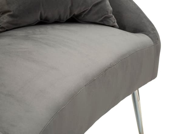 FURNLUX SOFFA SILVERGRÅ 137CM