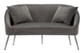 Miniatyrbild 2 av 10: FURNLUX SOFFA SILVERGRÅ 137CM