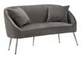 Miniatyrbild 1 av 10: FURNLUX SOFFA SILVERGRÅ 137CM