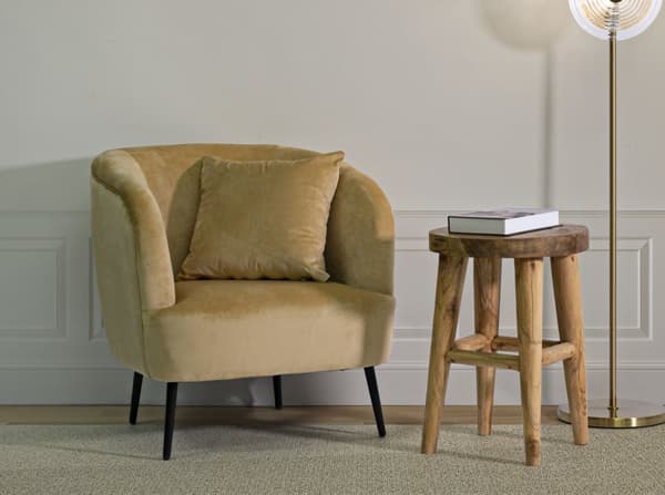 FURNLUX FÅTÖLJ BRUNBRUN 73CM
