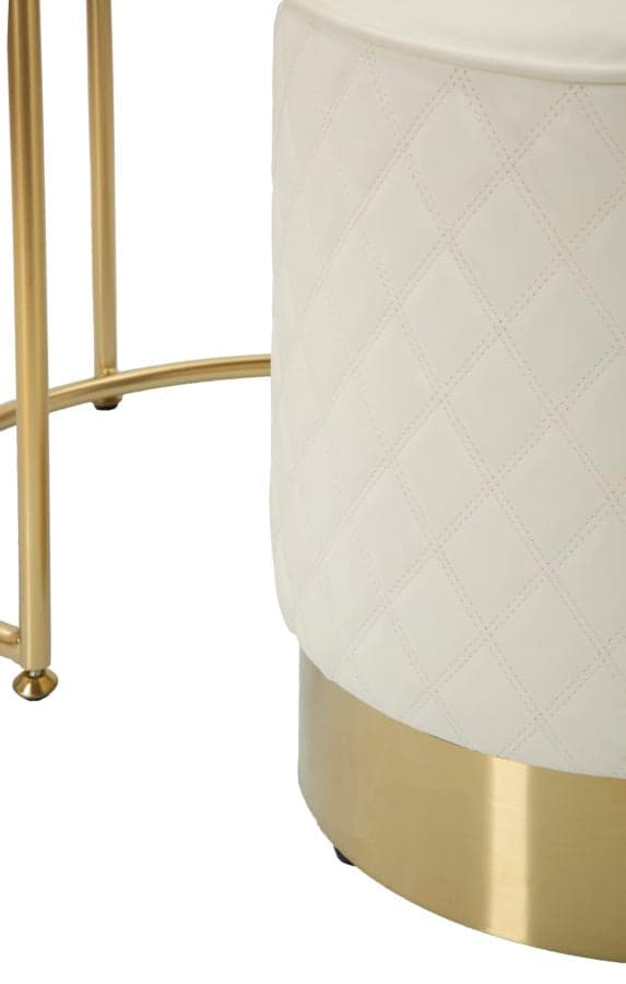 FURNLUX NATTDUKSBORD SHARON VIT 52CM