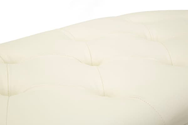 FURNLUX OTTOMAN SHARON VIT 120CM