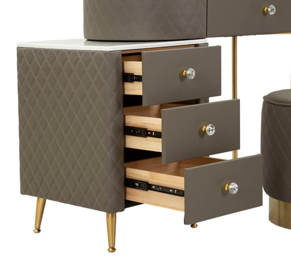 FURNLUX KONSOLBORD SHARON GRÅ 120CM