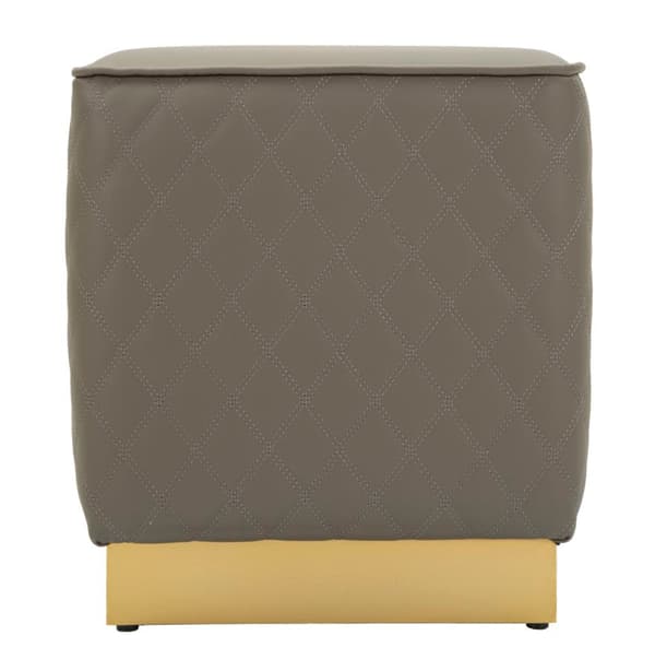 FURNLUX SITTPUFF SHARON GRÅ 38CM