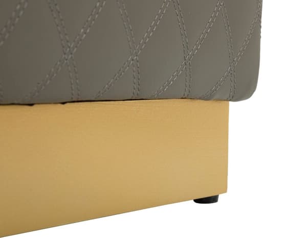 FURNLUX SITTPUFF SHARON GRÅ 38CM