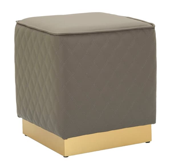 FURNLUX SITTPUFF SHARON GRÅ 38CM