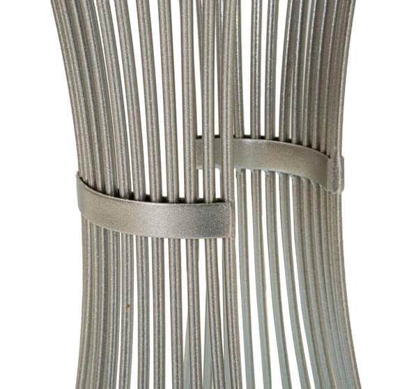 FURNLUX SOFFBORD TRATT SILVER 40CM