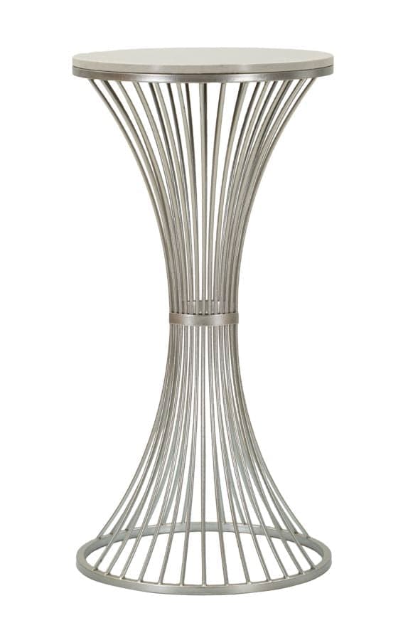 FURNLUX SOFFBORD TRATT SILVER 40CM