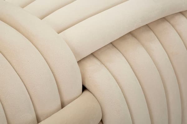 FURNLUX OTTOMAN SOFFY BEIGE 90CM