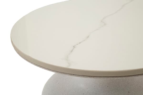 FURNLUX SOFFBORD FUSH WHITE 40CM