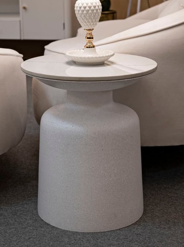 FURNLUX SOFFBORD FUSH WHITE 40CM