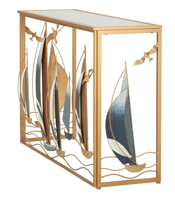 FURNLUX KONSOLBORD VELE GULD 108CM