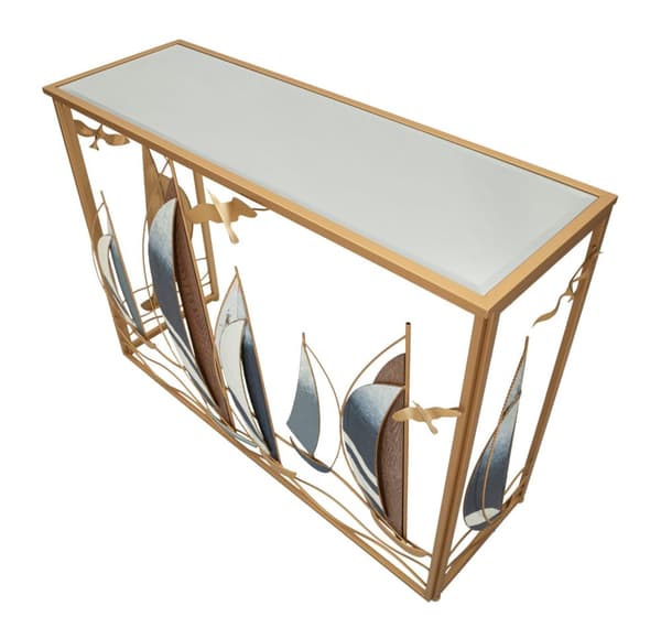 FURNLUX KONSOLBORD VELE GULD 108CM