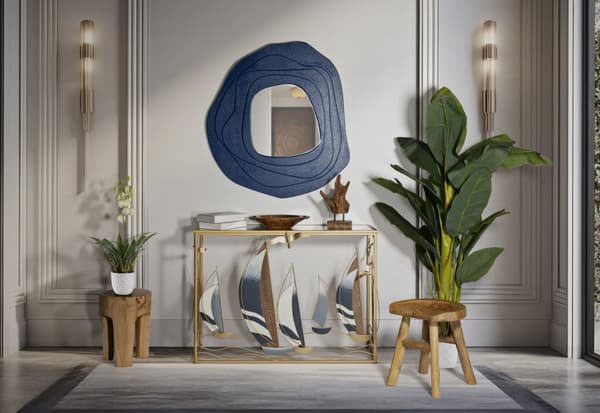 FURNLUX KONSOLBORD VELE GULD 108CM