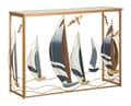 Miniatyrbild 1 av 10: FURNLUX KONSOLBORD VELE GULD 108CM