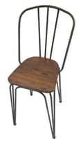 Miniatyrbild 8 av 11: FURNLUX MATSALSSTOL HARLEM BEIGE 54CM (2 ST)