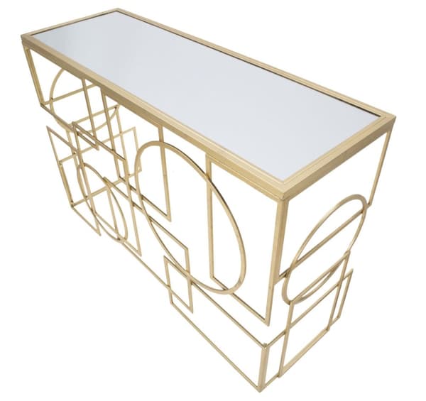 FURNLUX KONSOLBORD MARIE GOLD 120CM