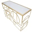 Miniatyrbild 3 av 11: FURNLUX KONSOLBORD MARIE GOLD 120CM