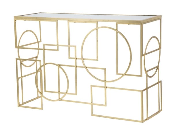 FURNLUX KONSOLBORD MARIE GOLD 120CM