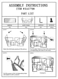 Miniatyrbild 11 av 11: FURNLUX KONSOLBORD MARIE GOLD 120CM