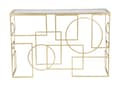 Miniatyrbild 2 av 11: FURNLUX KONSOLBORD MARIE GOLD 120CM