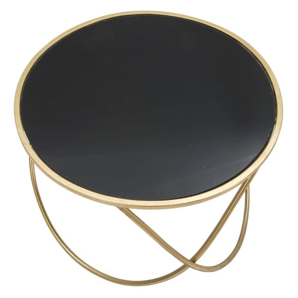 FURNLUX SOFFBORD RING SVART 60CM