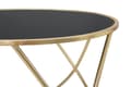Miniatyrbild 4 av 8: FURNLUX SOFFBORD RING SVART 60CM