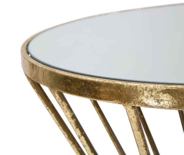 FURNLUX SOFFBORD HYPNOS GULD 35CM